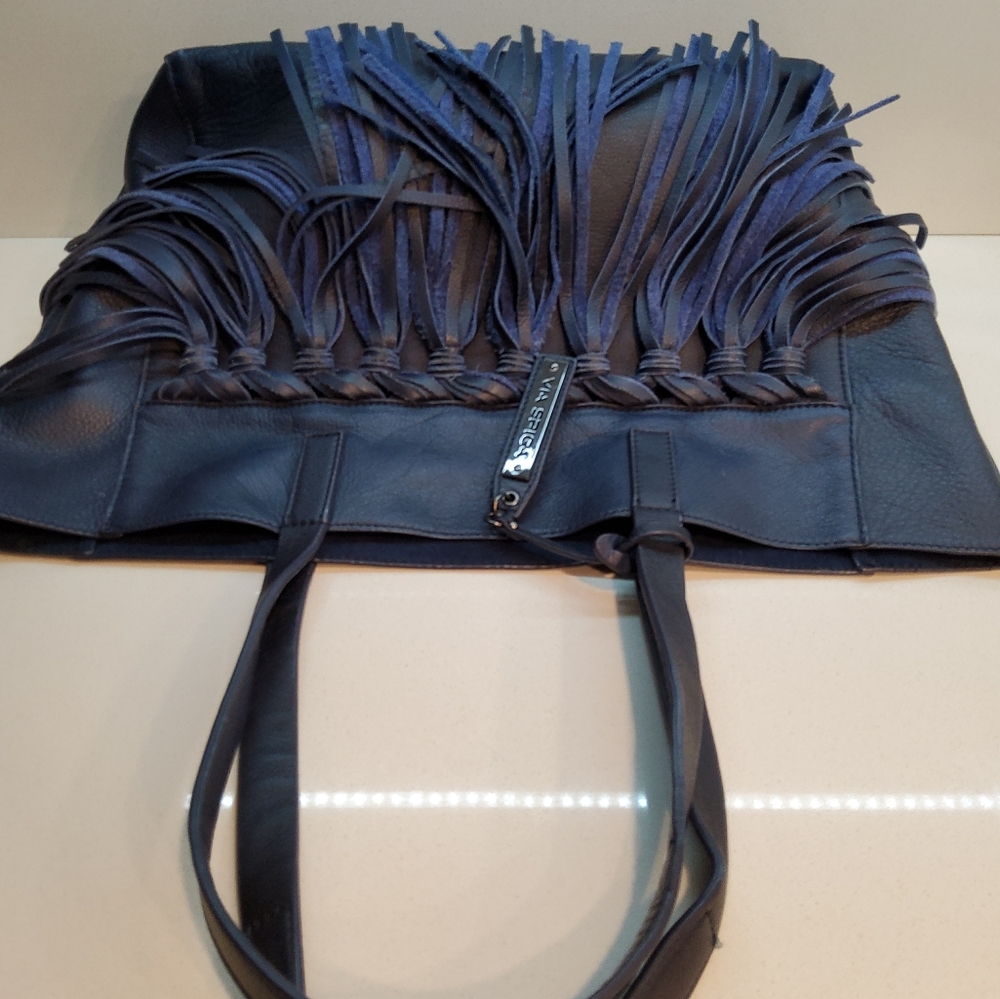 Boho Gipsy Tote Via Spiga Faux Leather